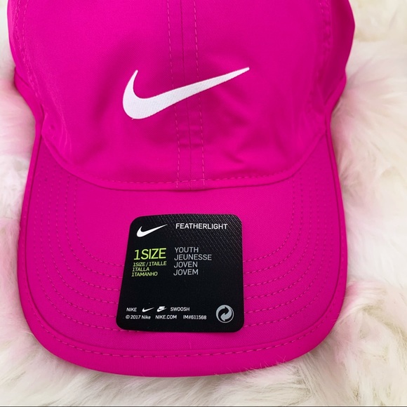 ✔️ NIKE Dri Fit Hat Featherlight Cap Running Sport - Picture 6 of 10